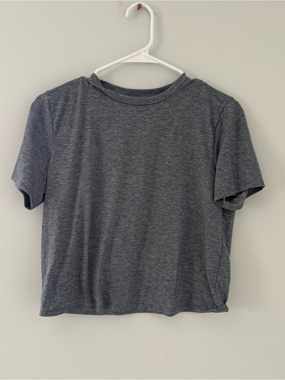Outdoor Voices Short Sleeve Workout Tee in Navy